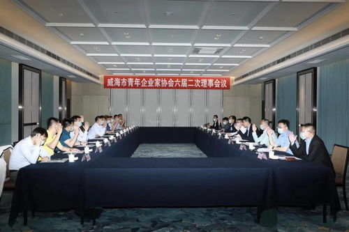 威海市青企協六屆二次理事會議成功召開