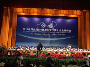 企業(yè)家協(xié)會大會主席臺全景紀實